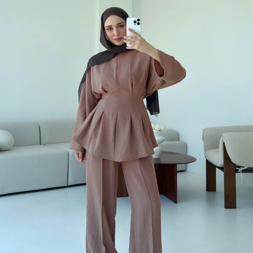 Muslim Women's Wear Two-Piece Suit
